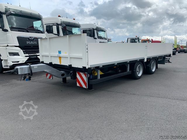AnhÀnger mit offener Pritsche PAVIC TBPA 14 64ZC PRITSCHE MIT CONTAINERVERRIEGELUNG