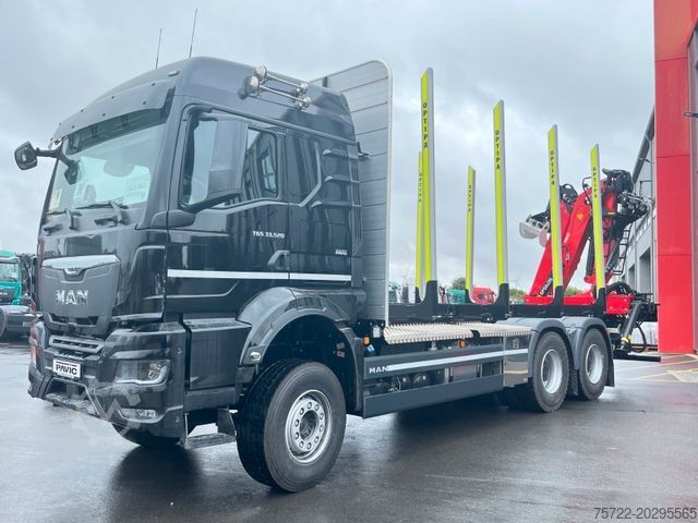 Logging truck MAN TGS 33.520 BL 6x4 EPSILON Q150Z SOFORT VERFÜGBAR