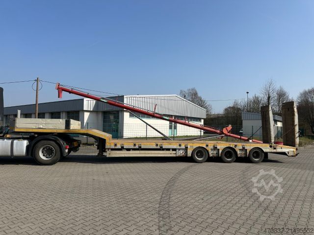 Low loader semitrailer Ceylan Treyler / hydr. Rampen / GG 48.000 kg