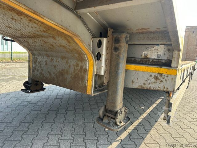 Low loader semitrailer  Ceylan Treyler / hydr. Rampen / GG 48.000 kg
