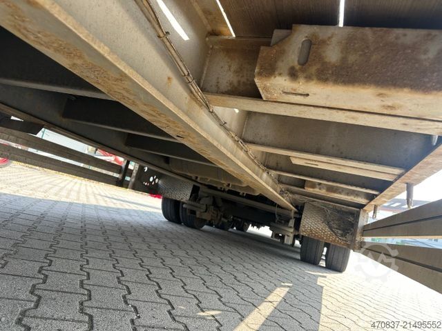 Low loader semitrailer Ceylan Treyler / hydr. Rampen / GG 48.000 kg
