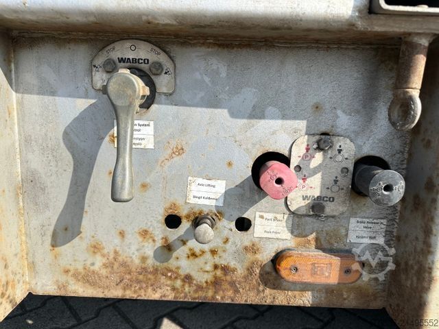 Low loader semitrailer Ceylan Treyler / hydr. Rampen / GG 48.000 kg