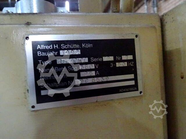 Tool grinder Schütte WU 750 CNC