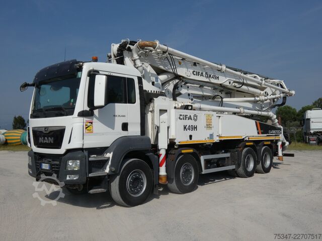 Concrete pump truck MAN TGS 35.460