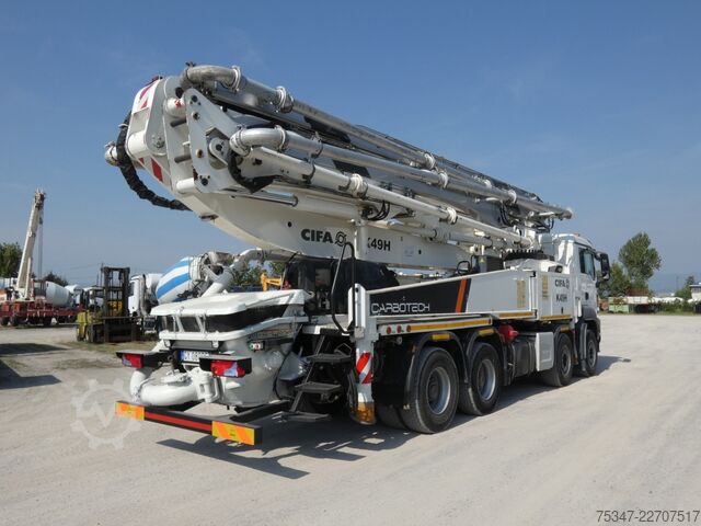 Concrete pump truck MAN TGS 35.460