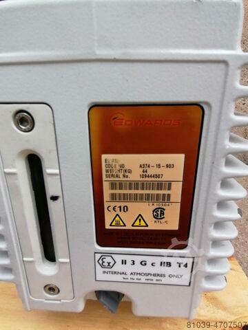 Rotary vane vacuum pump EDWARDS E2M30