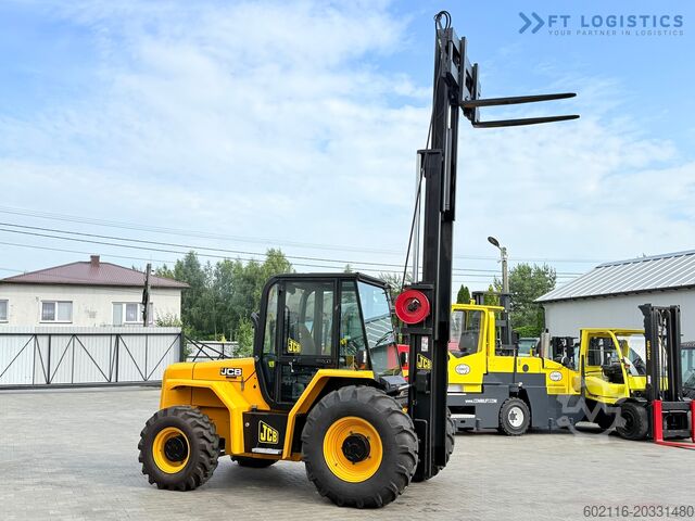 Rough terrain forklift JCB 940 / TRIPLEX 4500 / FREE-LIFT NEW TIRES