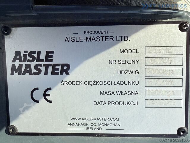 Four-wheel forklift Combilift AISLE MASTER TRIPLEX 8500 FREE LIFT TOP1