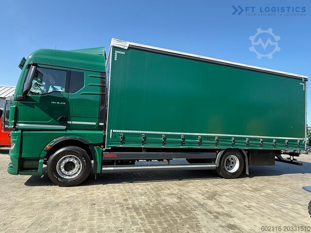 Truck with tarpaulin MAN 18.470 / 19 PALLETS / NEW MODEL