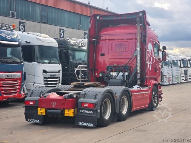 Schwerlast LKW/SZM SCANIA R 580 * V8 * KIPP * STANDKLIMA *  90T ZUGLAST *