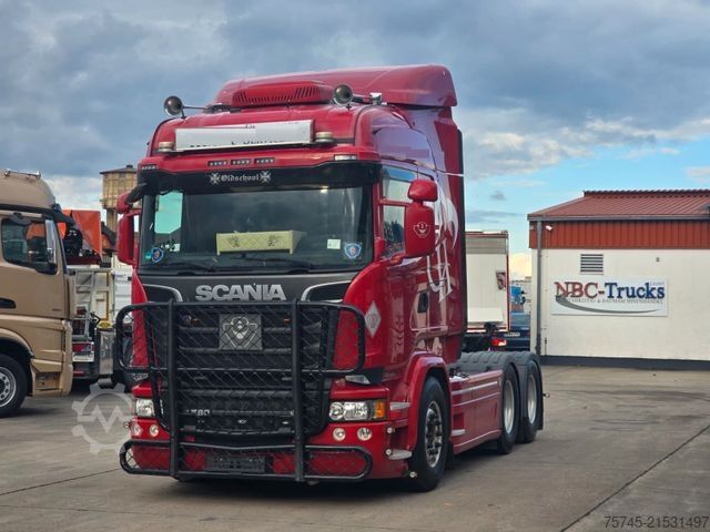 Standard SZM SCANIA R 580 * V8 * KIPP * STANDKLIMA *  90T ZUGLAST *