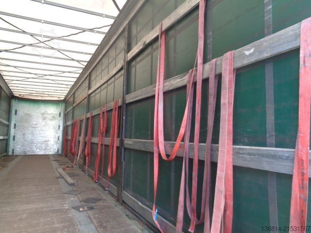 Auflieger mit Pritsche & Plane KÖGEL S24-1 Mega 435/50 R19,5 Liftachse SAF