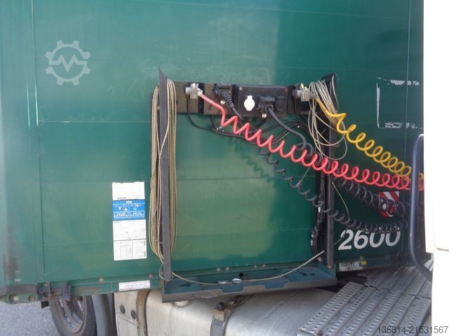 Auflieger mit Pritsche & Plane KÖGEL S24-1 Mega 435/50 R19,5 Liftachse SAF