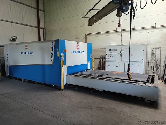 Laserschneidmaschine Knuth (Baisheng) ACE Laser 3015 3.0 MAX Faserlaser