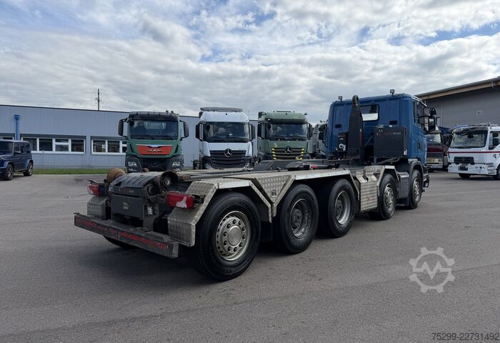 Abrollkipper Scania G 490 LB 10x4 Hakengerät / Swiss-Vehicle