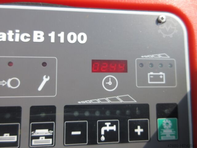 Scheuersaugmaschine Hako Reinigungsmaschine Kehrmaschine B1100 Naßsaugmaschine nur 244 Std