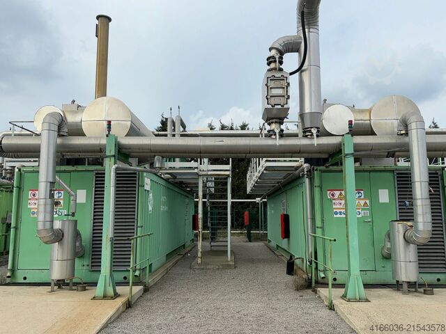 Gasmotor Jenbacher Jenbacher 320 BIOGAS Containeranlagen 2x