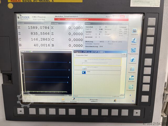 CNC cylindrical grinding machine STUDER S41