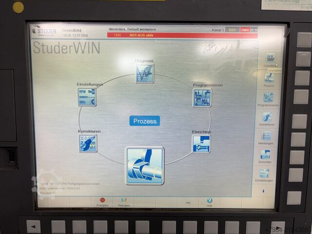 CNC cylindrical grinding machine STUDER S41