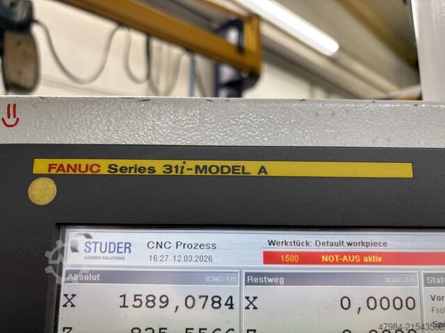 CNC cylindrical grinding machine STUDER S41