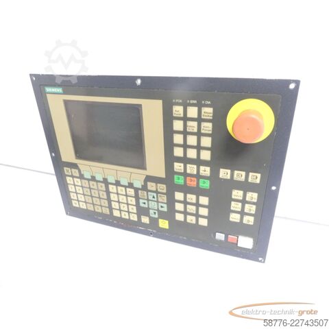 Komponente Siemens SINUMERIK 802C 6FC5500-0AA11-1AA0 Bedientafel Version C SNC-A5E01169222