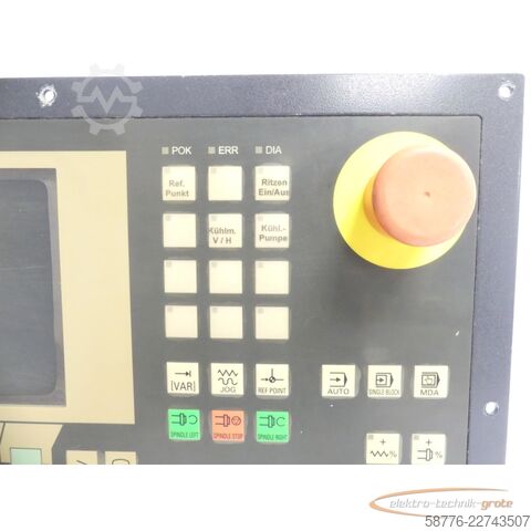 Komponente Siemens SINUMERIK 802C 6FC5500-0AA11-1AA0 Bedientafel Version C SNC-A5E01169222