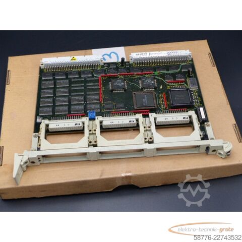 Komponente Siemens Sinumerik 880 PLC 6FX1138-6BB00 / 570 386 9002. E-Stand E 00