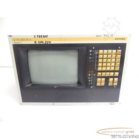 Komponente Siemens SINUMERIK System 3 3T / 570 025 9031.11  / 6FC3888-5NB Bedientafel