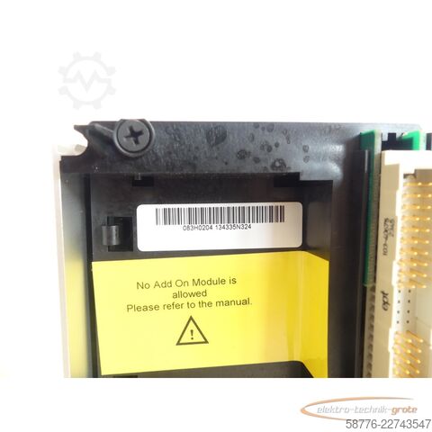 Komponente Siemens SITRANS F C MASS 6000 FDK:083H0204 SN 134335N324