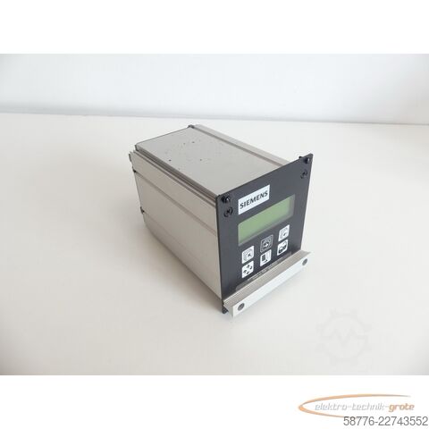 Komponente Siemens SITRANS F C MASS 6000 FDK:083H0204 SN 134835N324