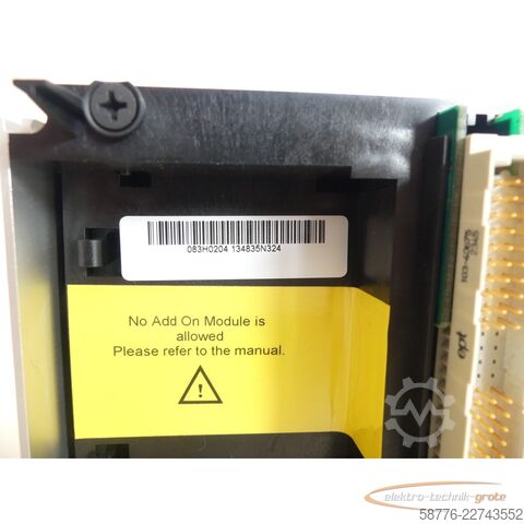 Komponente Siemens SITRANS F C MASS 6000 FDK:083H0204 SN 134835N324