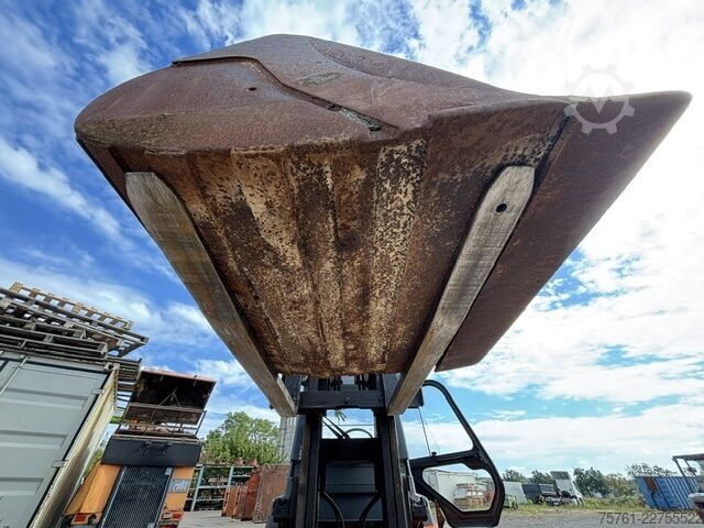 Crawler excavator with digging bucket bsg Tieflöffel ca 2 cbm