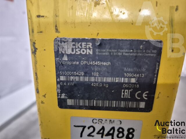 Rüttelplatte Wacker Neuson DPU4545HE
