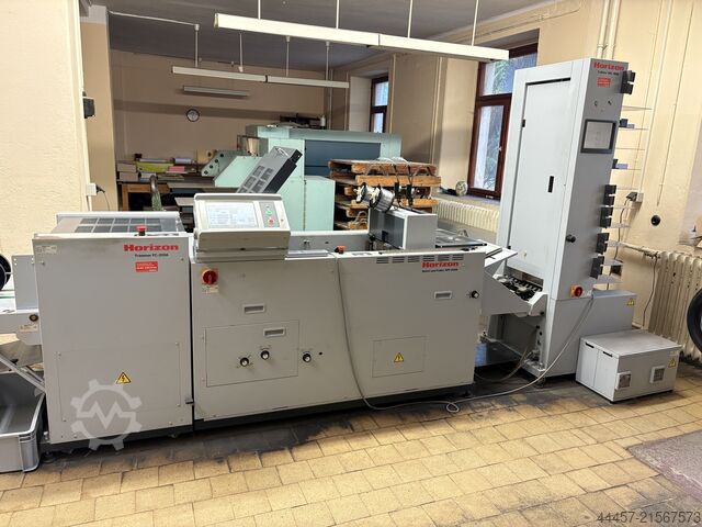 Broschürenfertigungssystem Horizon VAC-100 + SPF200 + FCA200a