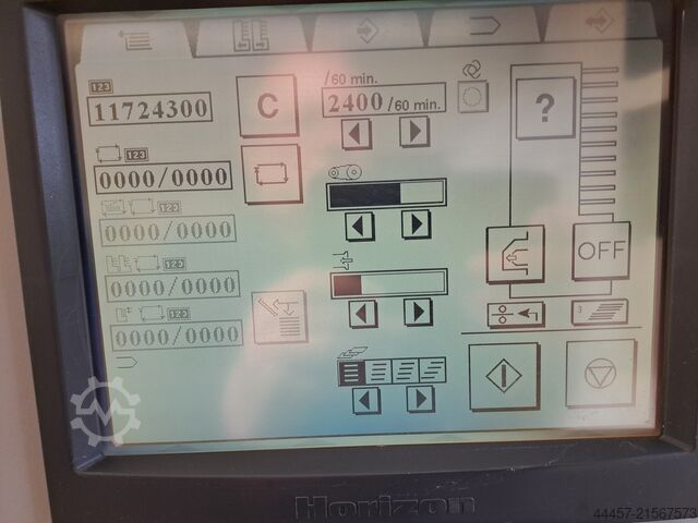 Broschürenfertigungssystem Horizon VAC-100 + SPF200 + FCA200a