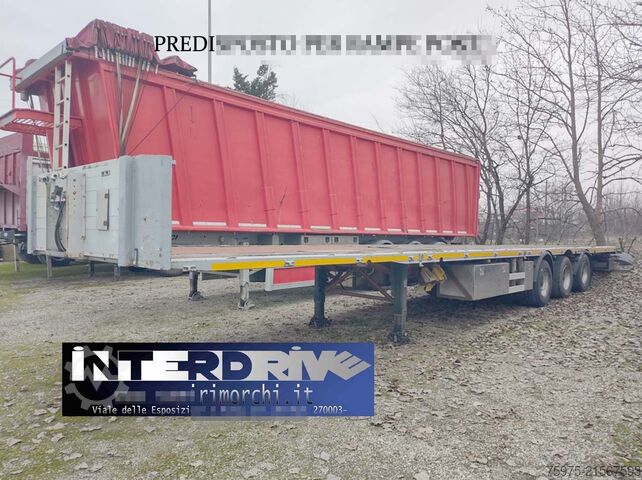 Open low-bed semi-trailer Zorzi semirimorchio pianale ribassato aperto