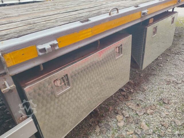 Open low-bed semi-trailer Zorzi semirimorchio pianale ribassato aperto