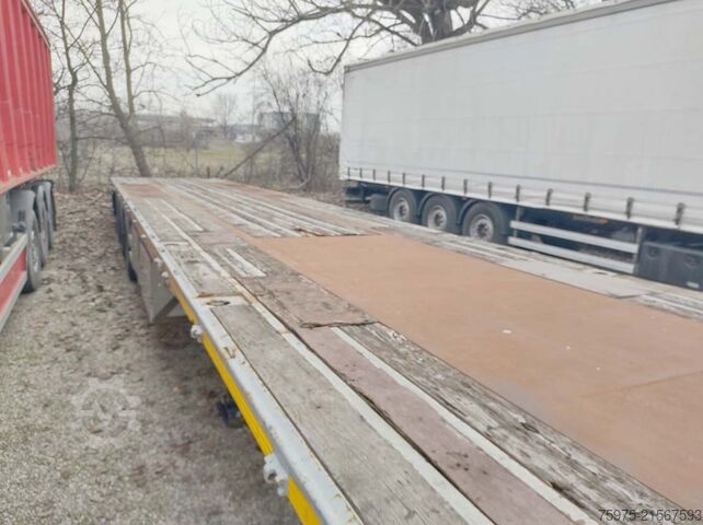 Open low-bed semi-trailer Zorzi semirimorchio pianale ribassato aperto