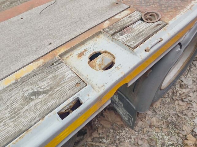 Open low-bed semi-trailer Zorzi semirimorchio pianale ribassato aperto