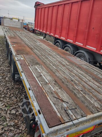 Open low-bed semi-trailer Zorzi semirimorchio pianale ribassato aperto
