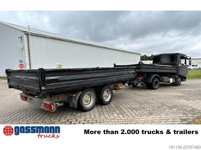 Three-way tipper trailer Obermaier OS2-TD105A, Rampenschacht, Verzinkt