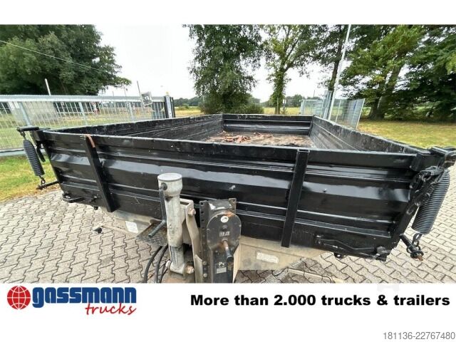 Three-way tipper trailer Obermaier OS2-TD105A, Rampenschacht, Verzinkt
