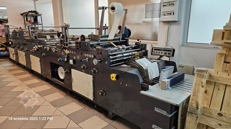 Briefumschlagherstellungsmaschine ZNHZ-508A Envelope Making Machine 