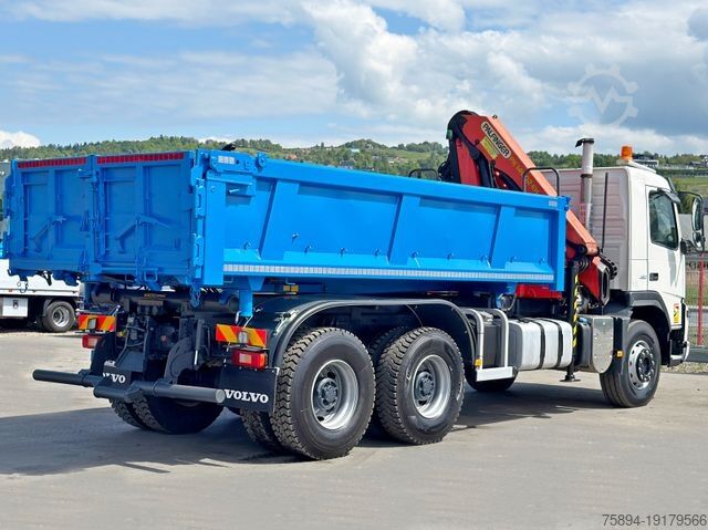 Tipper truck VOLVO FMX 450 Kipper 5,15m * PK 14002-EH B * 6x4 * TOP