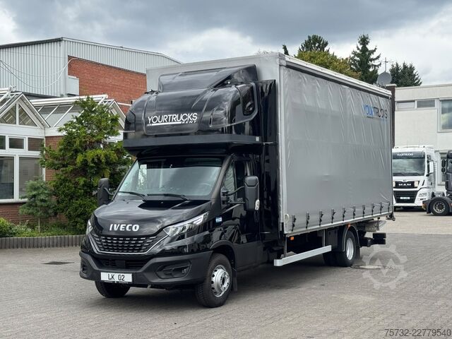 Transporter mit Pritsche & Plane Iveco Daily E6 Plane LBW Klima Schlafplatz 88 TKm