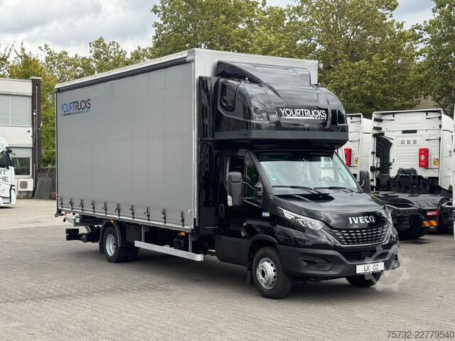 Transporter mit Pritsche & Plane Iveco Daily E6 Plane LBW Klima Schlafplatz 88 TKm