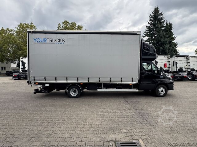 Transporter mit Pritsche & Plane Iveco Daily E6 Plane LBW Klima Schlafplatz 88 TKm