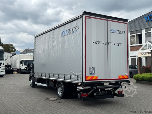 Transporter mit Pritsche & Plane Iveco Daily E6 Plane LBW Klima Schlafplatz 88 TKm
