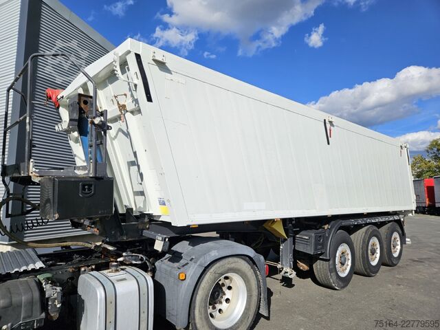 Kipper Auflieger KEMPF SKM 35/3 Alukastenmulde