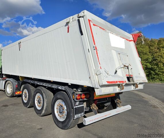 Kipper Auflieger KEMPF SKM 35/3 Alukastenmulde